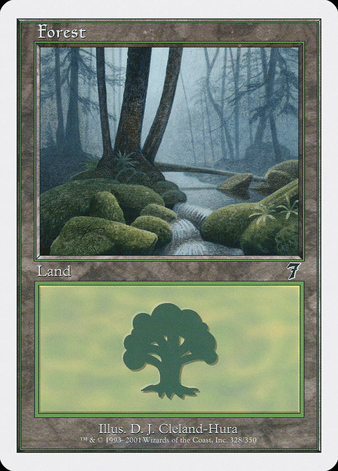 Forest - Seventh Edition Common Card