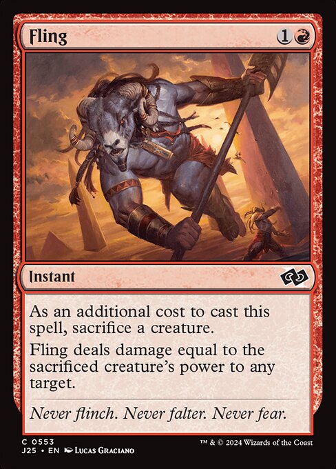 Fling - Foundations Jumpstart Common Card