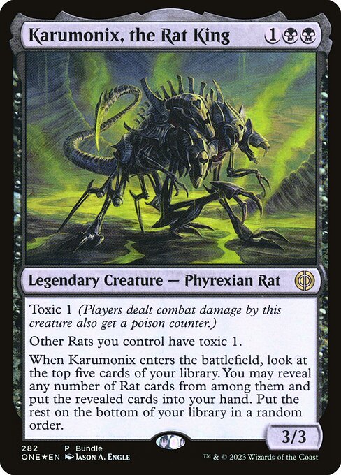 Karumonix, the Rat King - Phyrexia: All Will Be One Rare Card