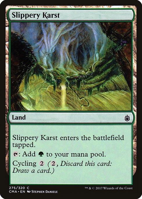 Slippery Karst - Commander Anthology Common Card