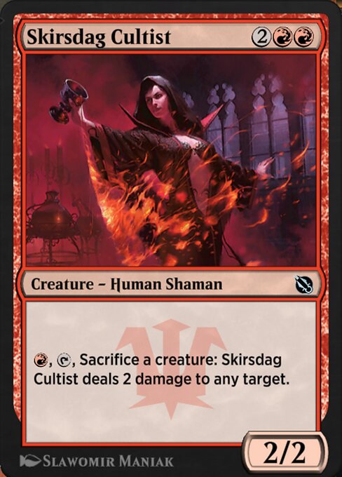 Skirsdag Cultist - Shadows of the Past Uncommon Card