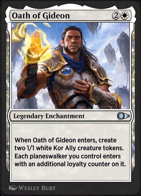 Oath of Gideon - Pioneer Masters Uncommon Card