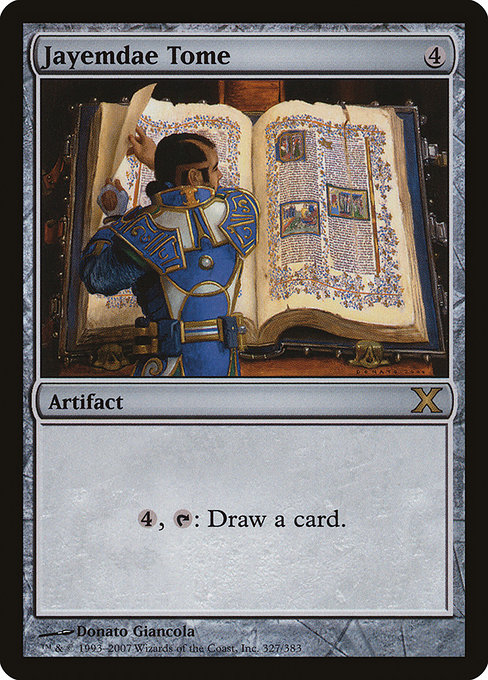 Jayemdae Tome - Tenth Edition Rare Card