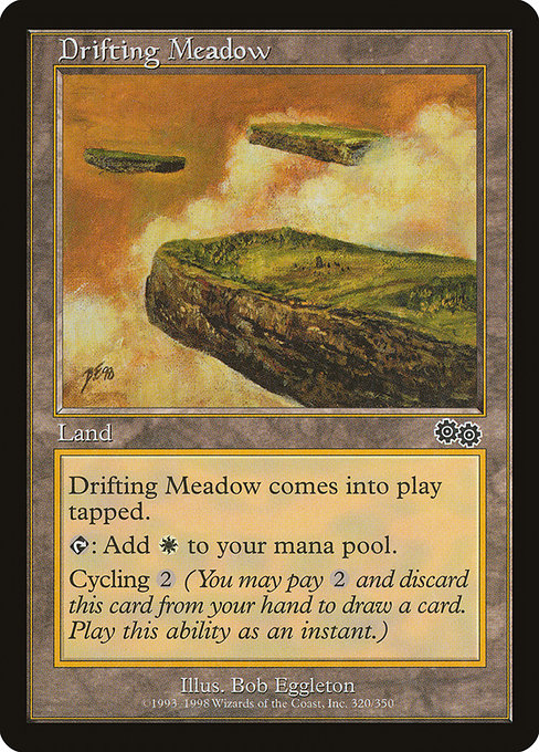 Drifting Meadow - Urza's Saga Common Card