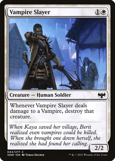 Vampire Slayer - Innistrad: Crimson Vow Common Card