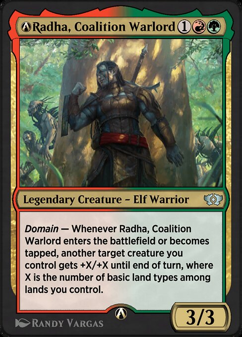 A-Radha, Coalition Warlord - Multiverse Legends Uncommon Card