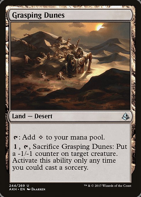 Grasping Dunes - Amonkhet Uncommon Card