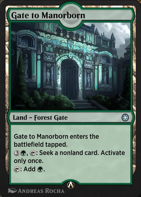 Gate to Manorborn - Alchemy Horizons: Baldur's Gate Uncommon Card