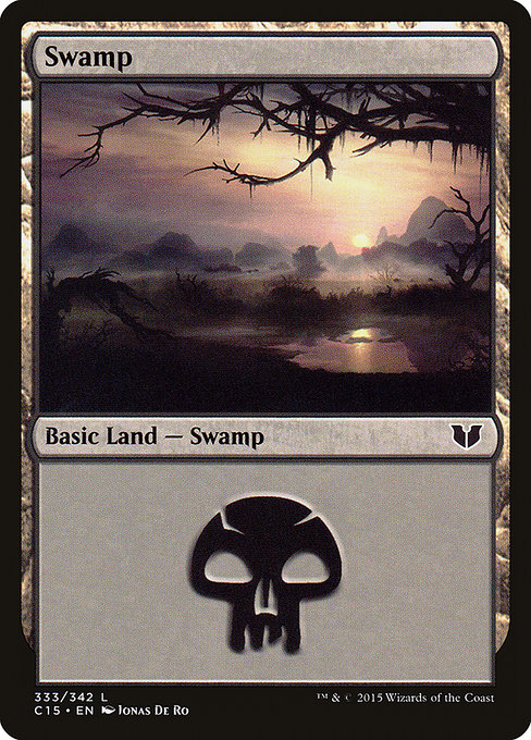 Swamp - Commander 2015 Common Card