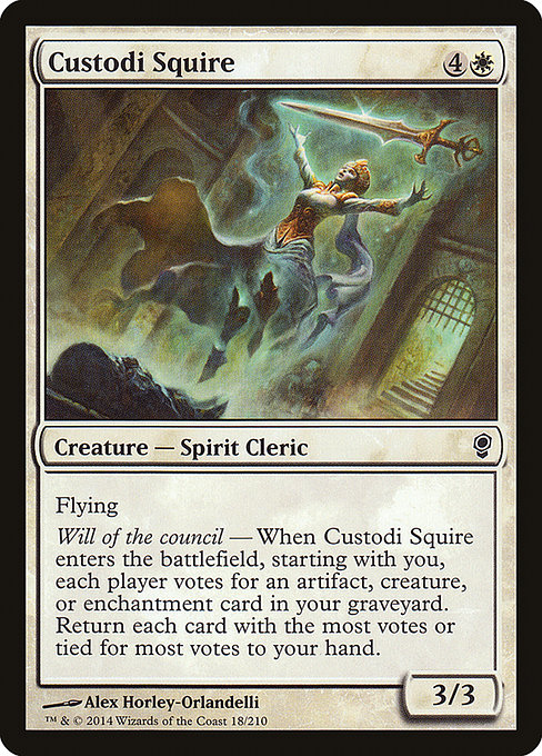 Custodi Squire - Conspiracy Common Card