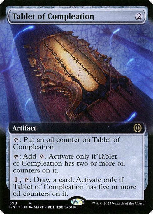 Tablet of Compleation - Phyrexia: All Will Be One Rare Card