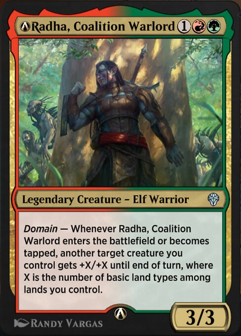 A-Radha, Coalition Warlord - Dominaria United Uncommon Card