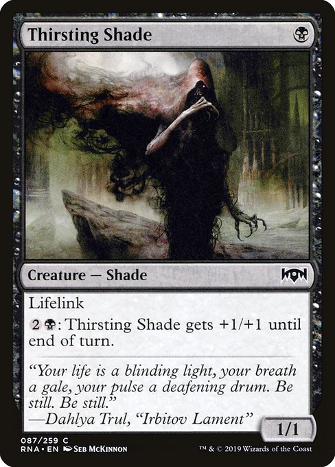Thirsting Shade - Ravnica Allegiance Common Card