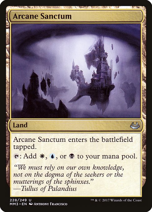 Arcane Sanctum - Modern Masters 2017 Uncommon Card
