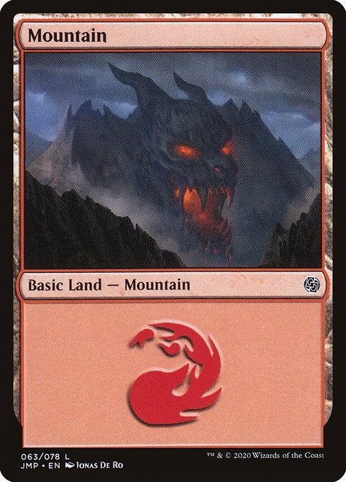 Mountain - Jumpstart Common Card