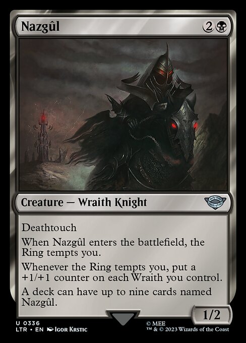 Nazgûl - The Lord of the Rings: Tales of Middle-earth Uncommon Card