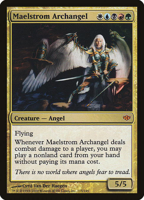 Maelstrom Archangel - Conflux Mythic Card