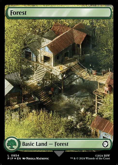 Forest - Fallout Common Card