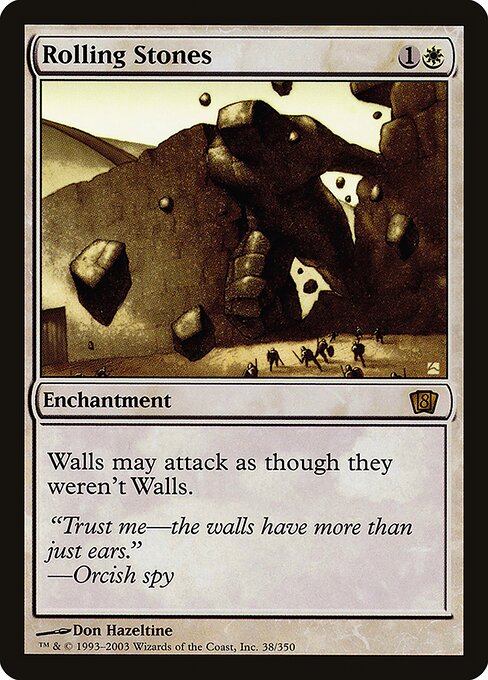 Rolling Stones - Eighth Edition Rare Card