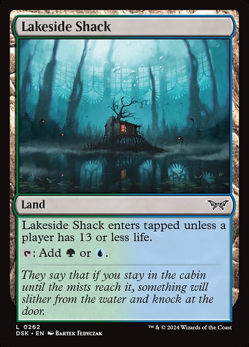 Lakeside Shack - Duskmourn: House of Horror Common Card