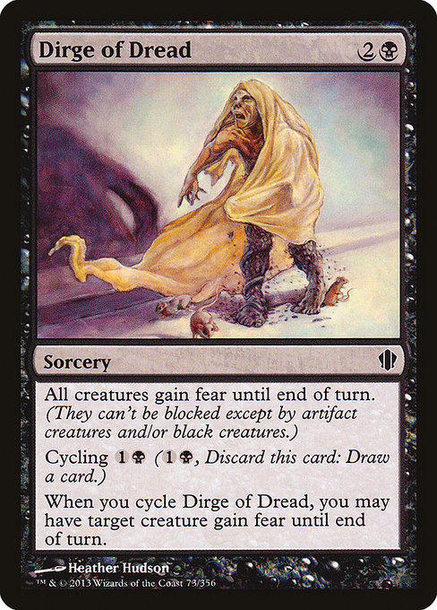 Dirge of Dread - Commander 2013 Common Card