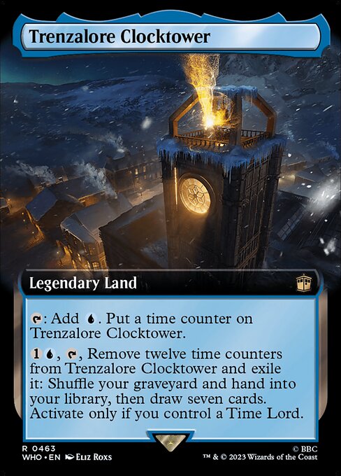 Trenzalore Clocktower - Doctor Who Rare Card