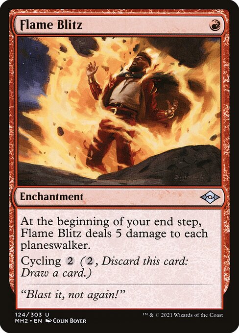 Flame Blitz - Modern Horizons 2 Uncommon Card