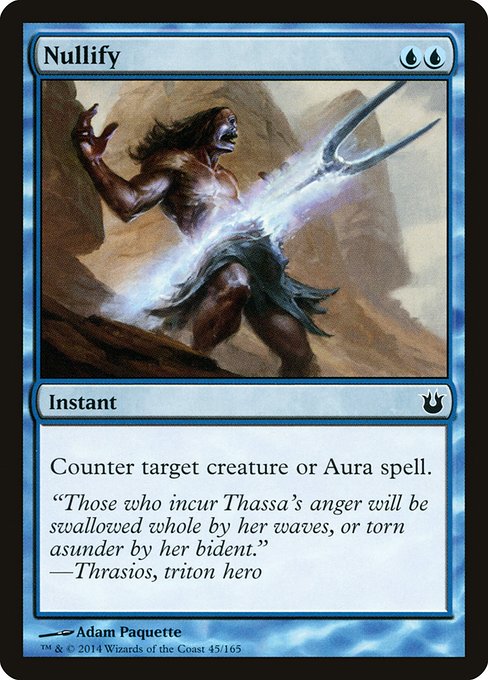 Nullify - Born of the Gods Common Card