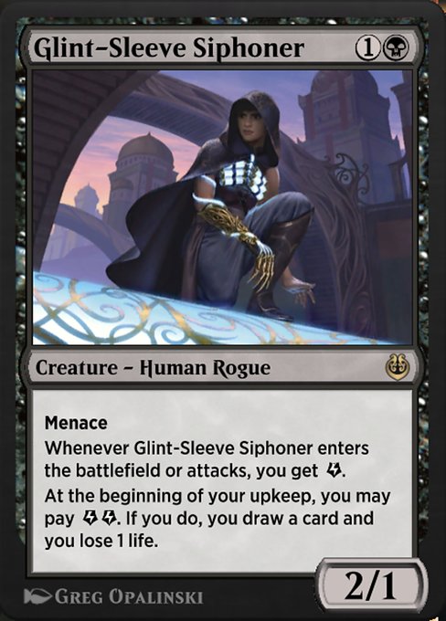 Glint-Sleeve Siphoner - Kaladesh Remastered Rare Card