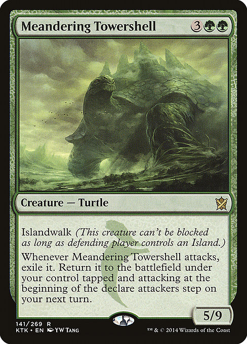 Meandering Towershell - Khans of Tarkir Rare Card