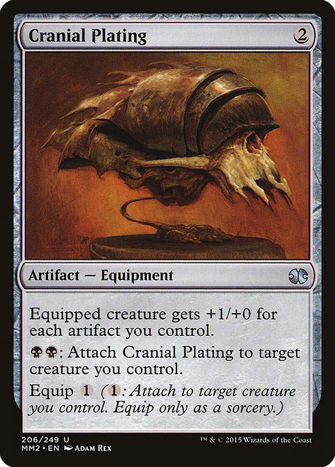 Cranial Plating - Modern Masters 2015 Uncommon Card