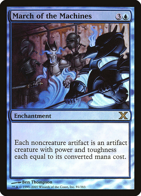 March of the Machines - Tenth Edition Rare Card