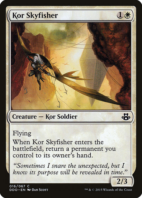 Kor Skyfisher - Duel Decks: Elspeth vs. Kiora Common Card