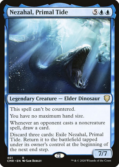 Nezahal, Primal Tide - Commander Legends Rare Card