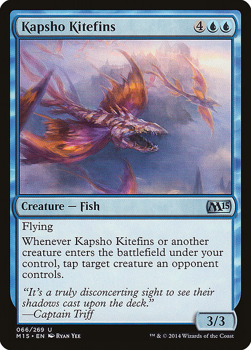 Kapsho Kitefins - Magic 2015 Uncommon Card