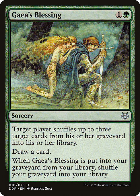 Gaea's Blessing - Duel Decks: Nissa vs. Ob Nixilis Uncommon Card
