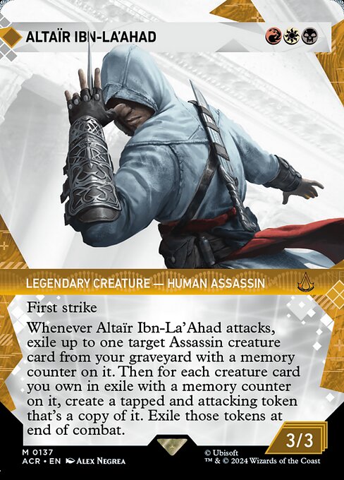 Altaïr Ibn-La'Ahad - Assassin's Creed Mythic Card