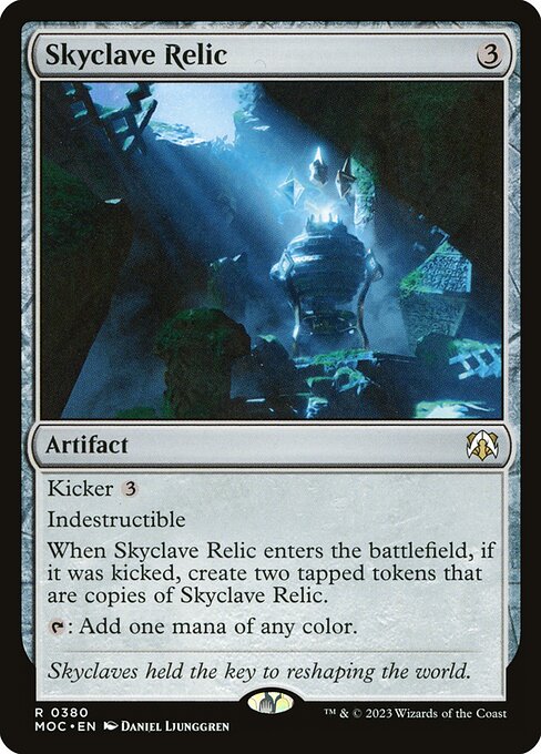 Skyclave Relic - March of the Machine Commander Rare Card