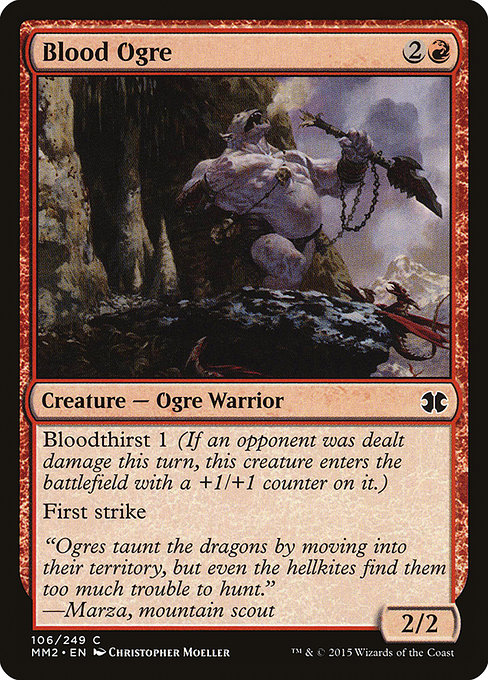 Blood Ogre - Modern Masters 2015 Common Card