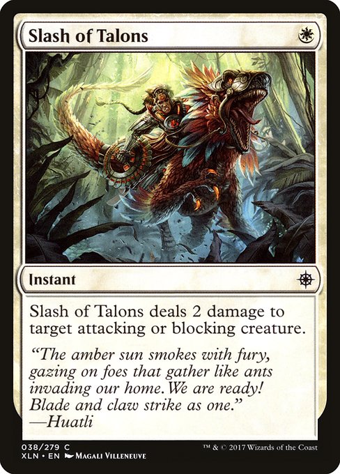 Slash of Talons - Ixalan Common Card