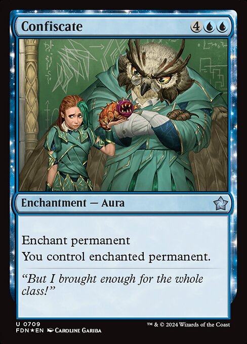 Confiscate - Foundations Uncommon Card