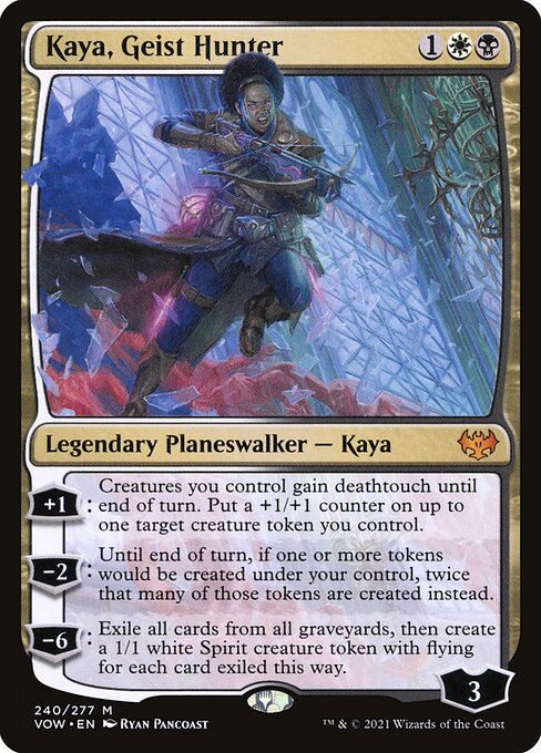 Kaya, Geist Hunter - Innistrad: Crimson Vow Mythic Card