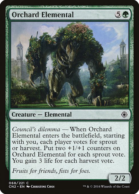 Orchard Elemental - Conspiracy: Take the Crown Common Card