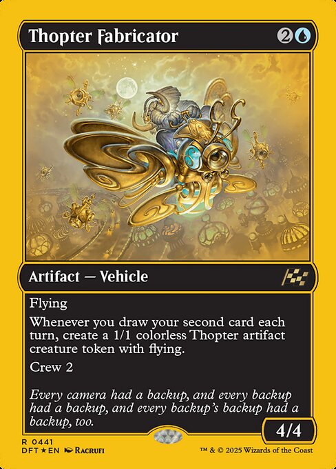 Thopter Fabricator - Aetherdrift Rare Card