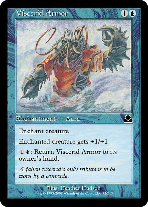 Viscerid Armor - Masters Edition II Common Card
