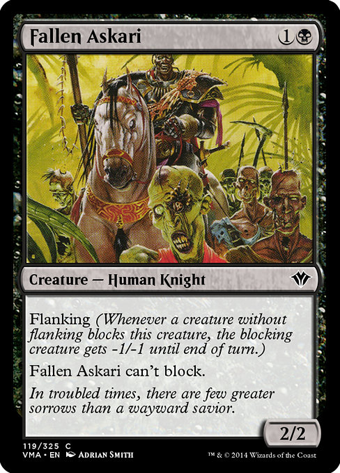 Fallen Askari - Vintage Masters Common Card
