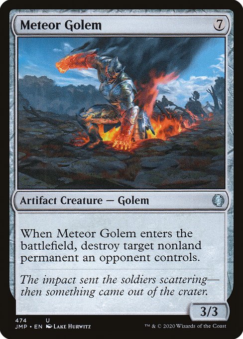 Meteor Golem - Jumpstart Uncommon Card