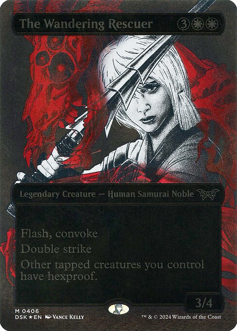 The Wandering Rescuer - Duskmourn: House of Horror Mythic Card