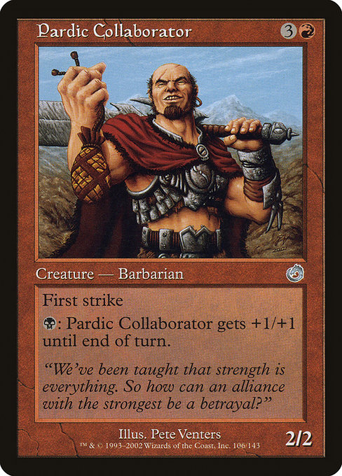 Pardic Collaborator - Torment Uncommon Card