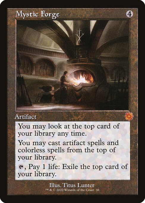 Mystic Forge - The Brothers' War Retro Artifacts Mythic Card